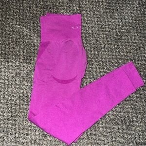 NVGTN Pink High-Waisted Leggings